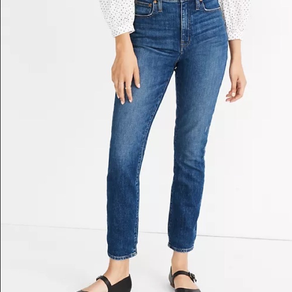 Madewell High-Rise Slim Boyjean - Picture 1 of 6